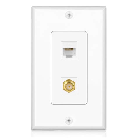 Ethernet Cable Connection Wall Plate + Installation – Nextech Energy ...