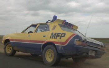 Mad Max yellow pursuit car MFP | Mad max, Car max, Mad max movie