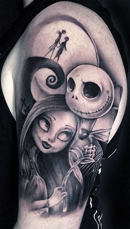 100+ Unique Jack and Sally Tattoos (The Nightmare Before Christmas)