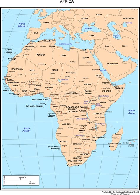 Maps of Africa