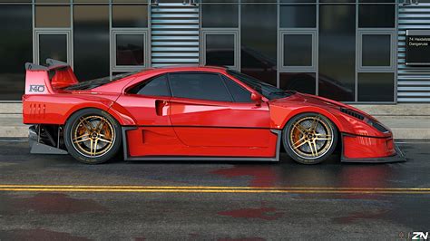 These Custom Ferrari F40 Body Kits Would Have Made Enzo Very Unhappy - autoevolution