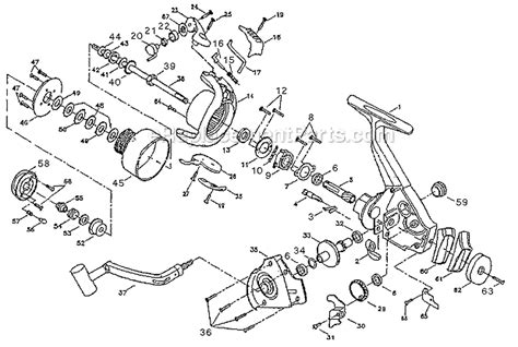 Pflueger 4735 Parts List and Diagram : eReplacementParts.com