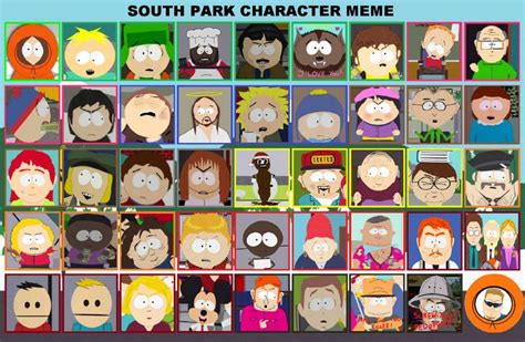 Discover more than 77 anime south park characters latest - in.cdgdbentre