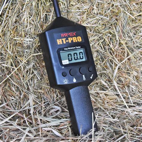 Digital Moisture Meter FARMEX HT-PRO for Hay, Straw, Silage