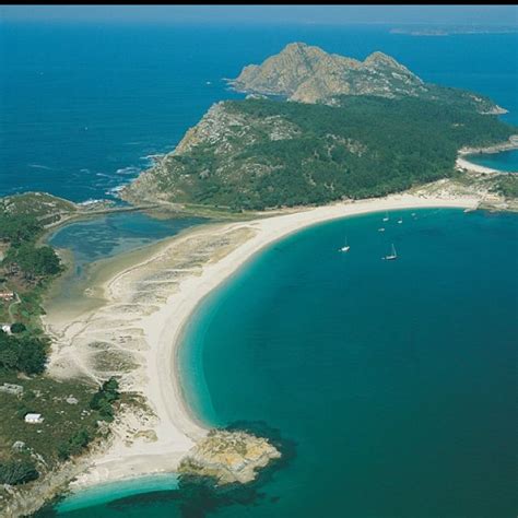 Rodas Beach in Cíes Islands Vigo, Galicia (Spain) (With images ...