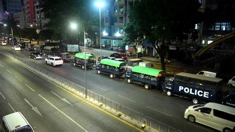 Myanmar: Police, army vehicles deployed in Yangon after military takeover | Video Ruptly