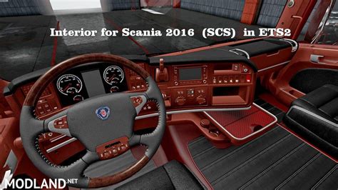 Interior Scania RS by RJL 1.34.x mod for ETS 2