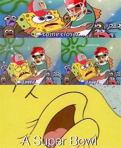 SpongeBob dying in hands meme with mouth, anyone have it without the NFL stuff : r ...