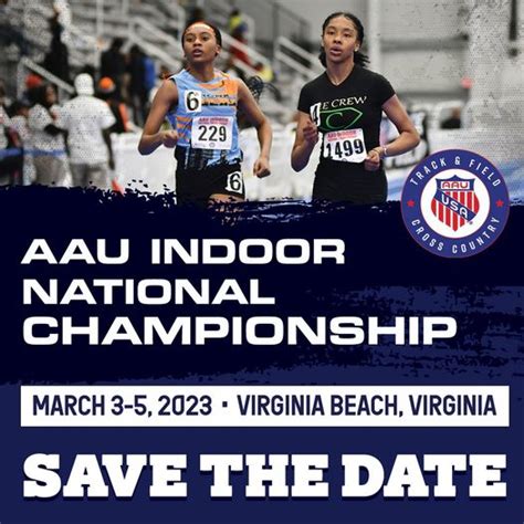 Aau Indoor Track Nationals 2023 - Image to u