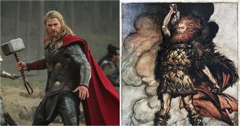 5 Things About Marvel's Thor That Are Completely Different from Norse Mythology (& 5 Ways He's ...