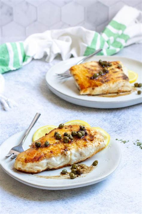 Pan-Seared Red Snapper with Lemon Caper Sauce - Champagne Tastes®