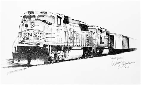 Freight Trains Coloring Pages