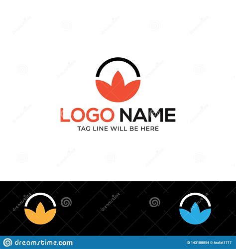 Flower Logo Design Template Stock Illustration - Illustration of vector, brand: 143188854