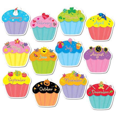 april birthday cupcakes clipart 10 free Cliparts | Download images on ...