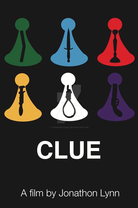 Clue Movie Poster by thegrassynoel on DeviantArt