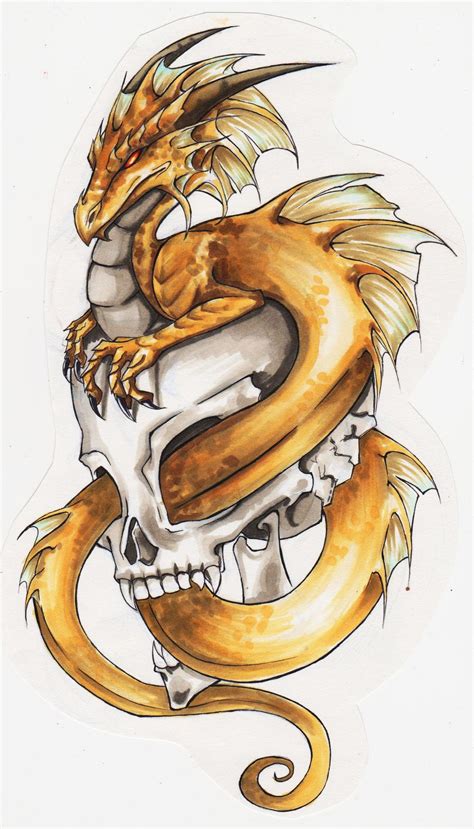 Dragon Tattoo Drawings