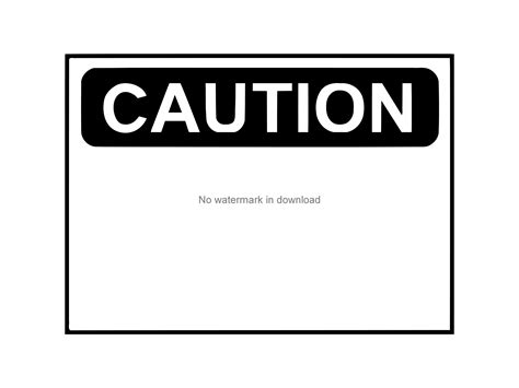 Caution Sign Svg Blank Caution Clipart Caution Sign Cutting - Etsy Israel