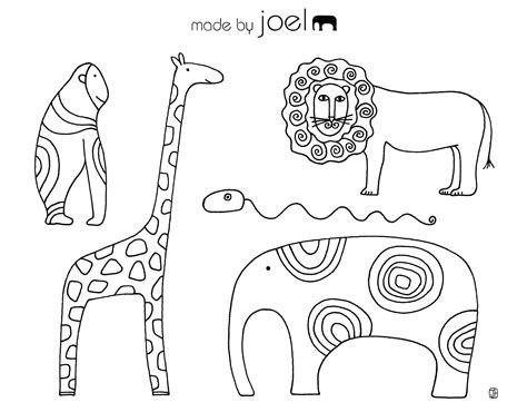 Free Coloring Sheets! – Made by Joel