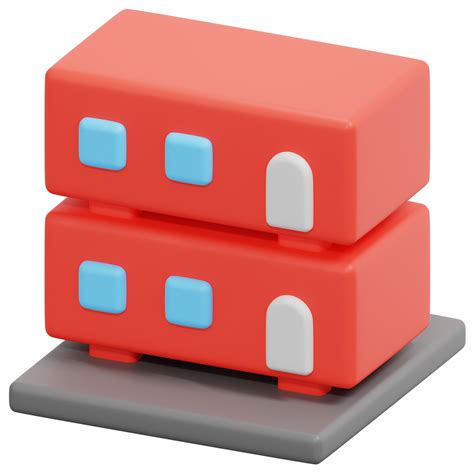 modular building 3d render icon illustration 21614867 PNG