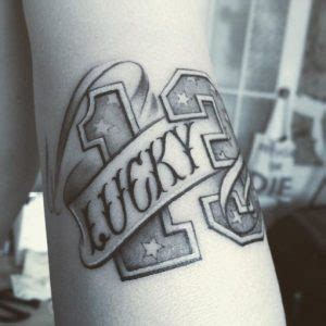 Lucky 13 Tattoo - TATTOOS