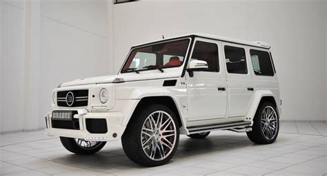 White Brabus G-Wagon Has 'Flamboyant' Written All Over it | Carscoops ...