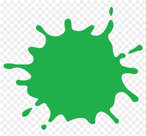 green paint splattered on a white background clipart png image with transparent background