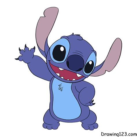 How To Draw Cute Stitch