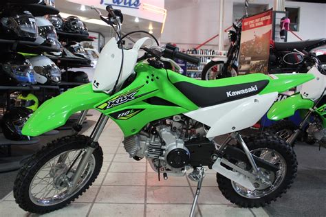 Review of Kawasaki KLX 110L 2018: pictures, live photos & description Kawasaki KLX 110L 2018 ...