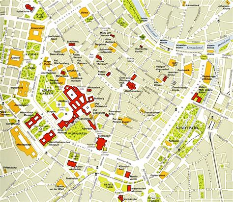 Vienna centre Map - vienna • mappery