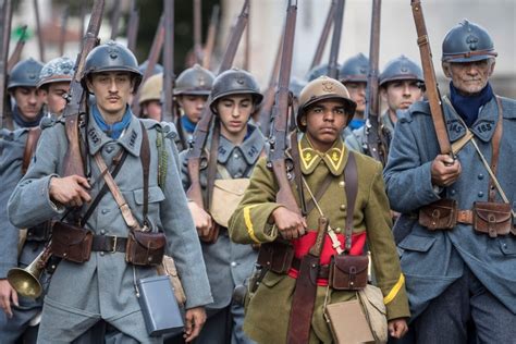 The evolution of the French military uniform