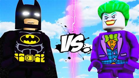 LEGO BATMAN VS LEGO JOKER - YouTube