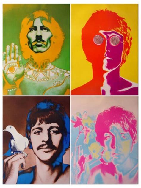 THE BEATLES BY ANDY WARHOL | Disegni dei beatles, Bambino illustrazione ...