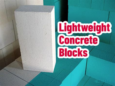 Lightweight Concrete Blocks - Beton Blok Çeşitleri - Globmac