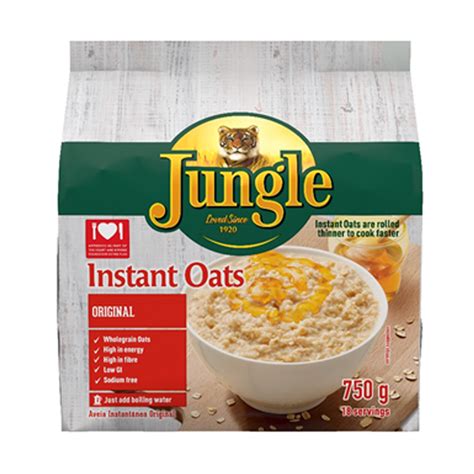 Jungle Instant Oats Original 500ml – Chopbox