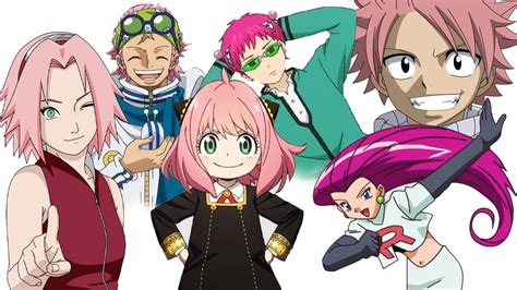 31+ Pink Hair Anime Characters - IasonLeoJohn