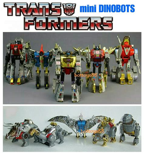 WST TRANSFORMERS MINI DINOBOTS GRIMLOCK G1 JUSTITOYS CUTE DINOSAUR TRANSFORM ROBOT KO VERSION ...