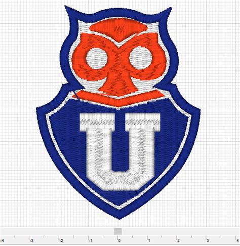 Matriz logo Club Universidad de Chile | Matrices y Bordados