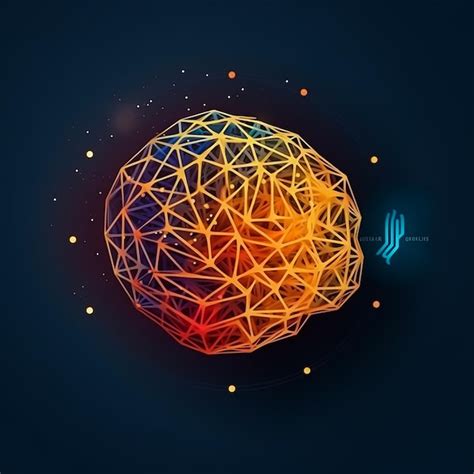 Premium AI Image | A colorful illustration of a brain