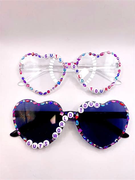 GUTS World Tour Bedazzled Glasses Guts World Tour - Etsy | Funky ...