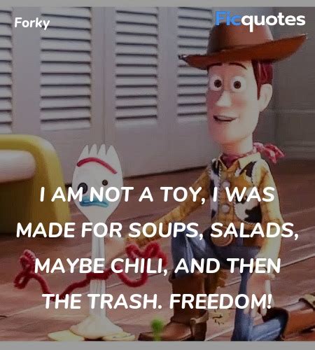 Forky Quotes - Toy Story 4 (2019)