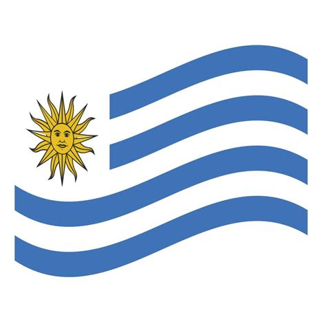 uruguay National Flag 4877734 Vector Art at Vecteezy