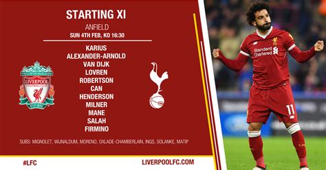 Starting XI's: Liverpool v Spurs - ITV News