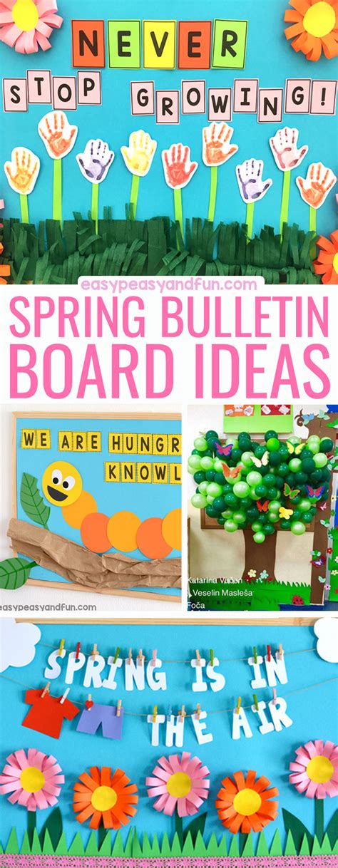 Spring Bulletin Board Ideas for Your Classroom - Easy Peasy and Fun