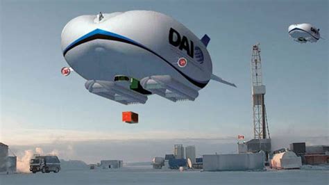 Futuristic 'airships' planned for North - North - CBC News