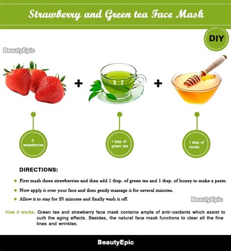 12 Green Tea Face Mask Recipes And Benefits