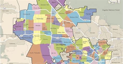 Los Angeles Neighborhoods Map | Terminal Map