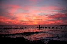 Sunset In Cape May, NJ Free Stock Photo - Public Domain Pictures