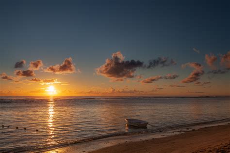 Boat Sea Beach Sunset 5k Wallpaper,HD Nature Wallpapers,4k Wallpapers,Images,Backgrounds,Photos ...