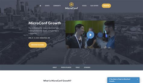 Event Landing Page Examples | ConvertFlow