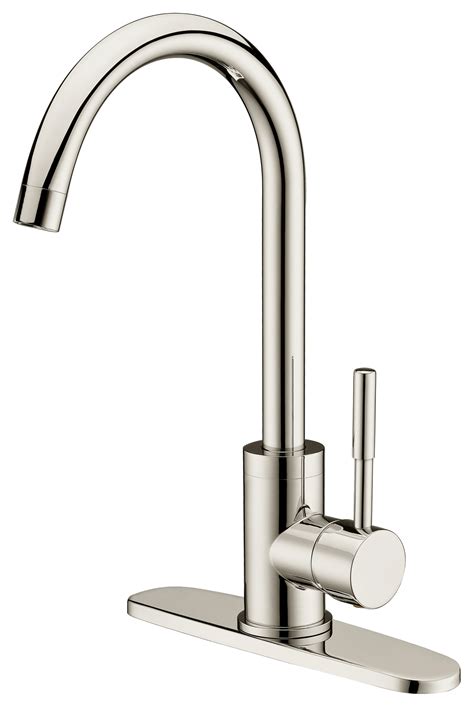 Faucet Modern Kitchen (Brushed Nickel) – ExIST Multifamily